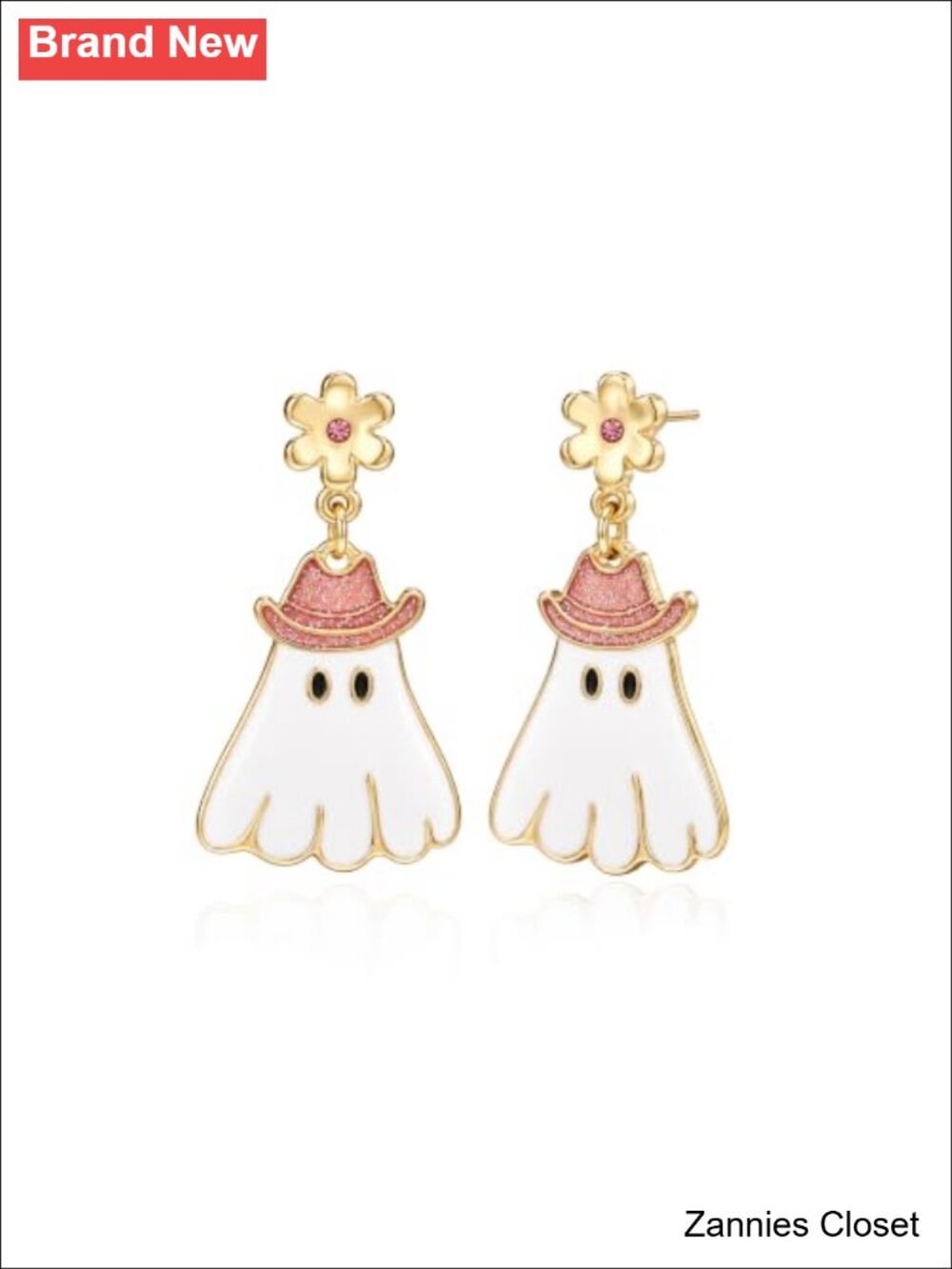 👻 Halloween Ghost Dangle Earrings for Women Cute Spooky Fall Jewelry